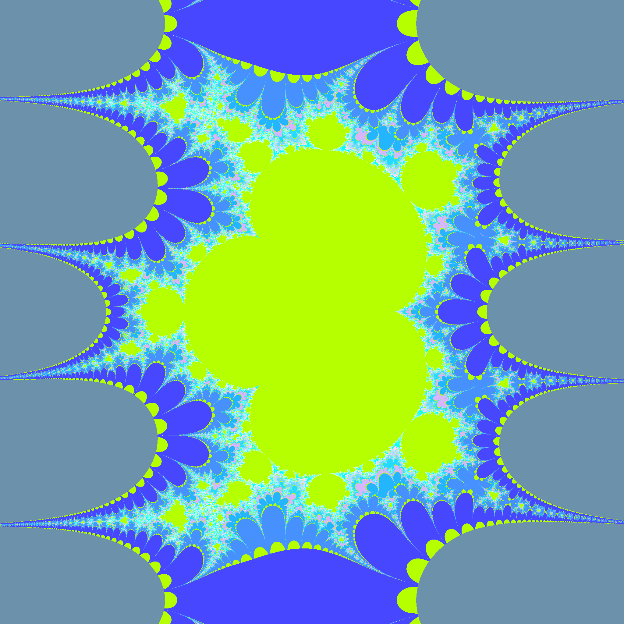 Mandelbrot sinh^2(z)